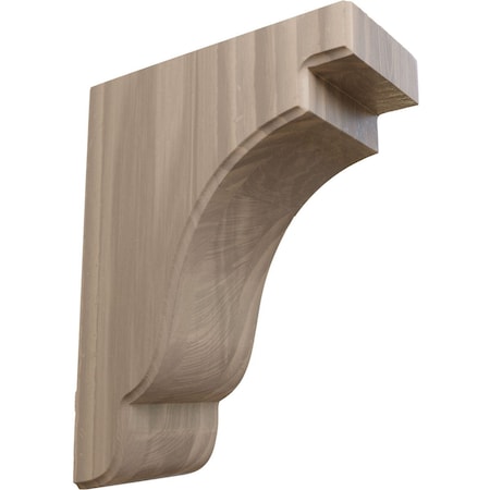 Ekena Millwork 3 1/2"W x 7 1/4"D x 9 1/2"H Bedford Bracket, Walnut BKTW04X07X10BEWA